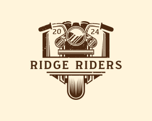 Motorcycle Rider Garage logo design