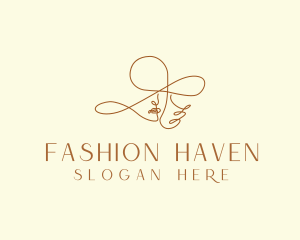 Fashion Woman Salon logo design