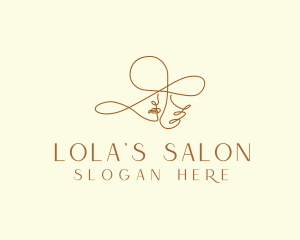 Fashion Woman Salon logo design