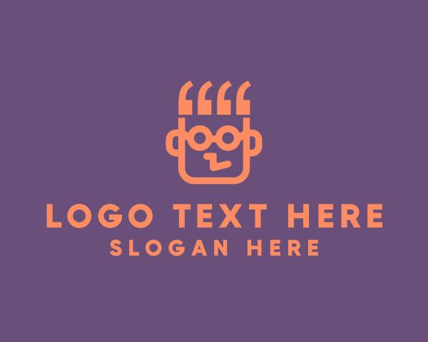 Language logo example 2
