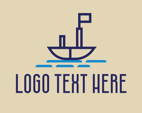 Nautical logo example 1