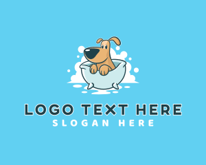 Dog Pet Wash Bath logo