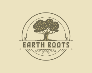 Tree Forestry Park logo design