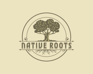 Tree Forestry Park logo design