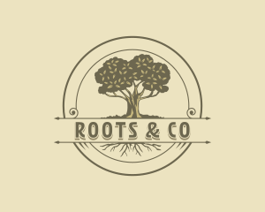 Tree Forestry Park logo design