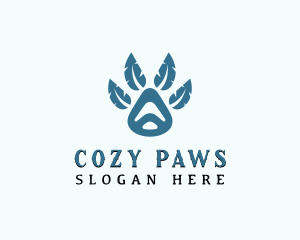 Paw Wildlife Zoo logo design