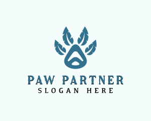 Paw Wildlife Zoo logo design