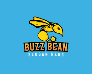 Sting Bee Bomb logo design