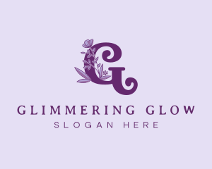 Elegant Floral Letter G logo design