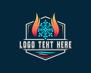 Cooling Heat Temperature logo