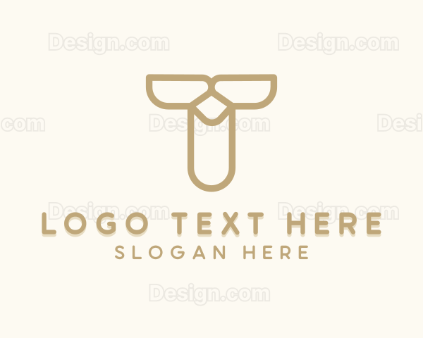 Business Company Letter T Logo