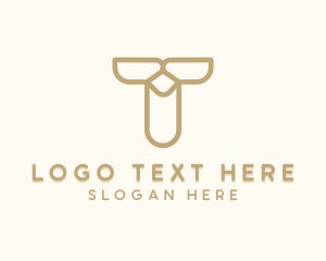 Business Company Letter T logo