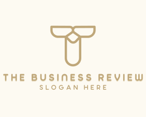 Business Company Letter T logo design