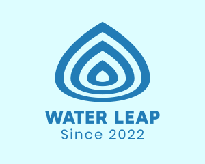 Water Sanitation Droplet logo design