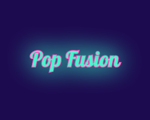Retro Pop Neon logo