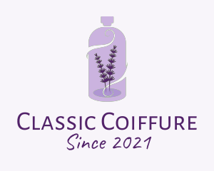 Purple Lavender Oil logo design