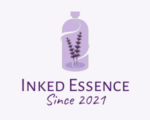 Purple Lavender Oil logo design