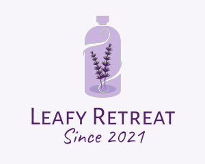 Purple Lavender Oil logo design