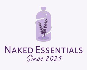 Purple Lavender Oil logo design