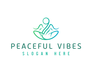 Wellness Zen Yoga  logo design