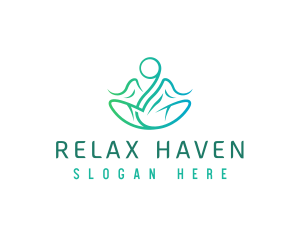 Wellness Zen Yoga  logo design