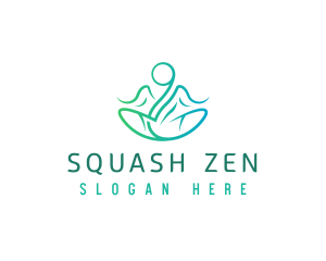 Wellness Zen Yoga  logo design