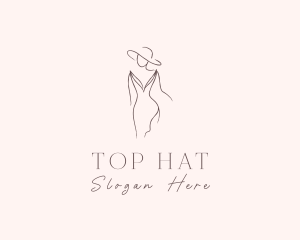 Fashion Woman Dress logo design