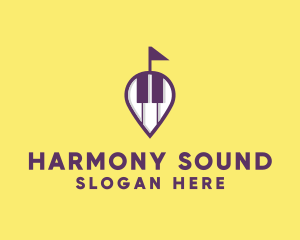 Piano Music Location logo