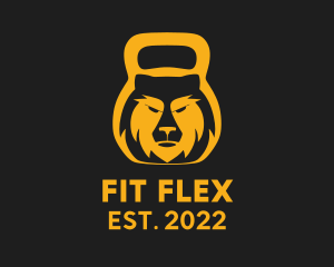 Wolf Kettlebell Fitness  logo design