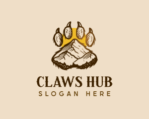 Paw Claw Mountain logo