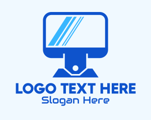 Display - Computer Price Tag logo design