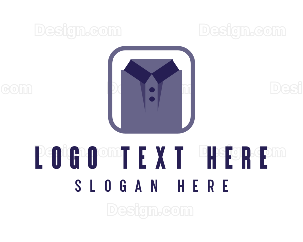 Folded Tshirt Apparel Logo