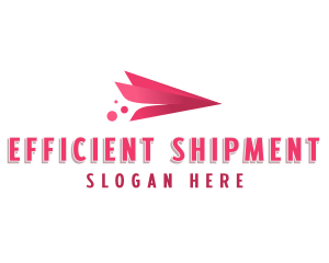 Plane Flight Logistics logo design