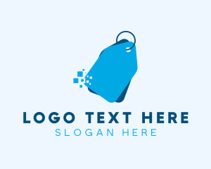 Shopping - Online Shopping Tag logo design