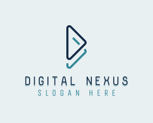 Digital Play Media logo design