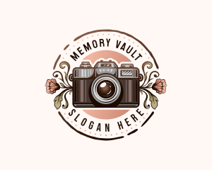 Floral Media Camera logo