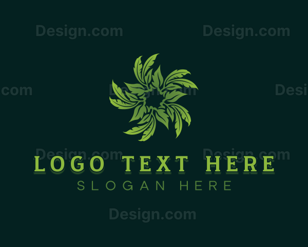 Vegan Herbal Gardening Logo