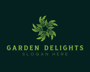 Vegan Herbal Gardening logo design