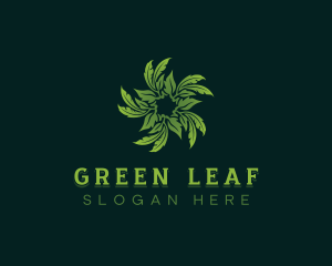 Vegan Herbal Gardening logo design