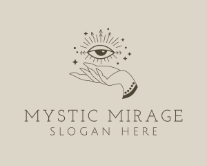 Mystical Eye Oracle logo design