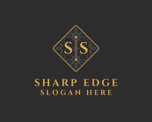 Elegant Diamond  Pattern logo