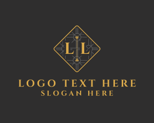 Classical - Elegant Diamond  Pattern logo design