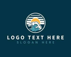 Wave Ocean Beach logo