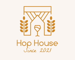 Vineyard Wine House logo design