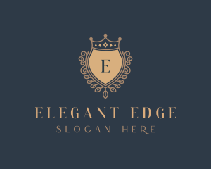 Upscale Regal Boutique logo design