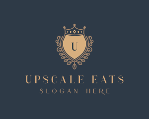 Upscale Regal Boutique logo design