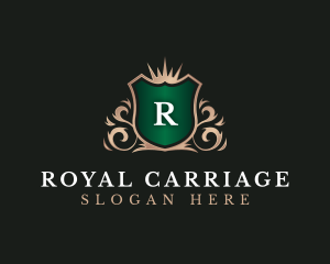 Royal Shield Ornamental logo design