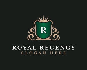 Royal Shield Ornamental logo design