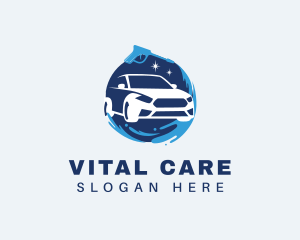 Vehicle Pressure Wash Cleaner Logo