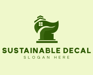 Sustainable Home Construction logo design